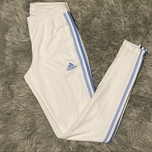 Adidas Track Pants and Zip-Up Hoodie